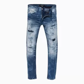 Men's Rip And Repair Ross Skinny Denim Pant