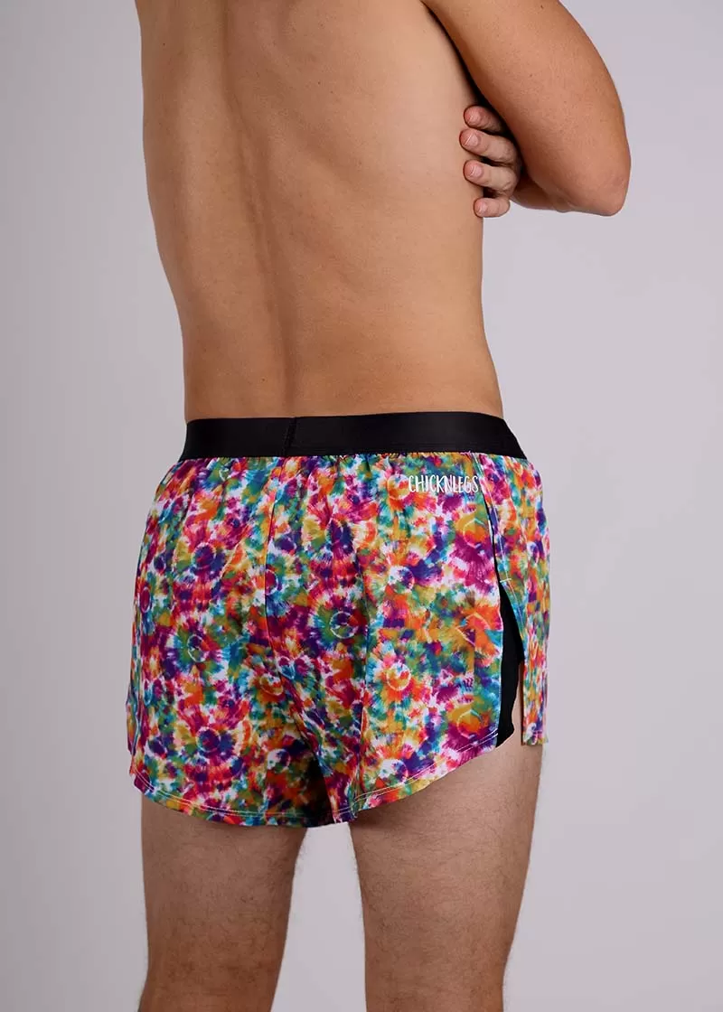 Men's Tie-Dye 2" Split Shorts