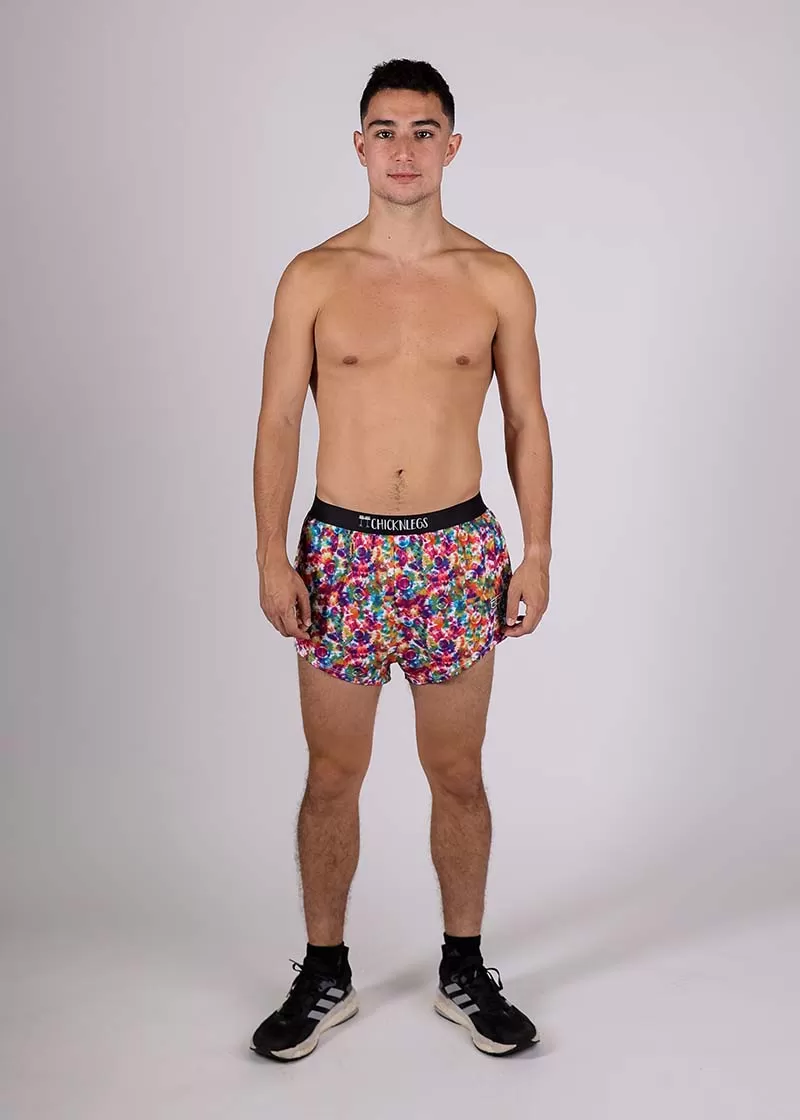 Men's Tie-Dye 2" Split Shorts