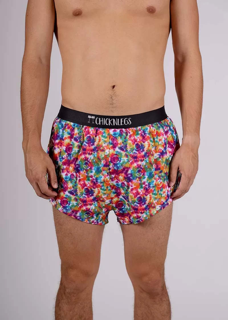 Men's Tie-Dye 2" Split Shorts