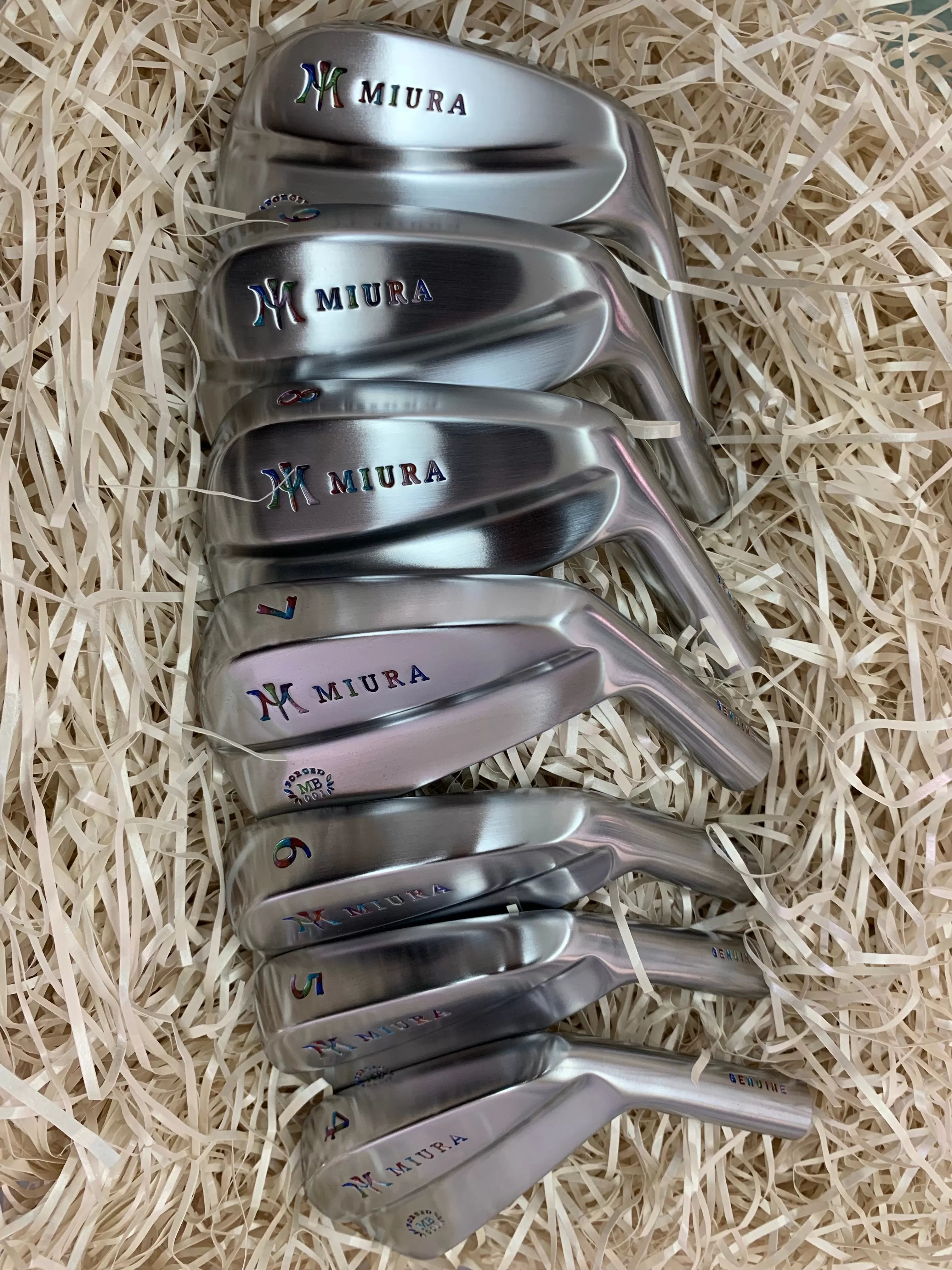 Miura Golf Irons MB-001 Chromatic Paint Fill