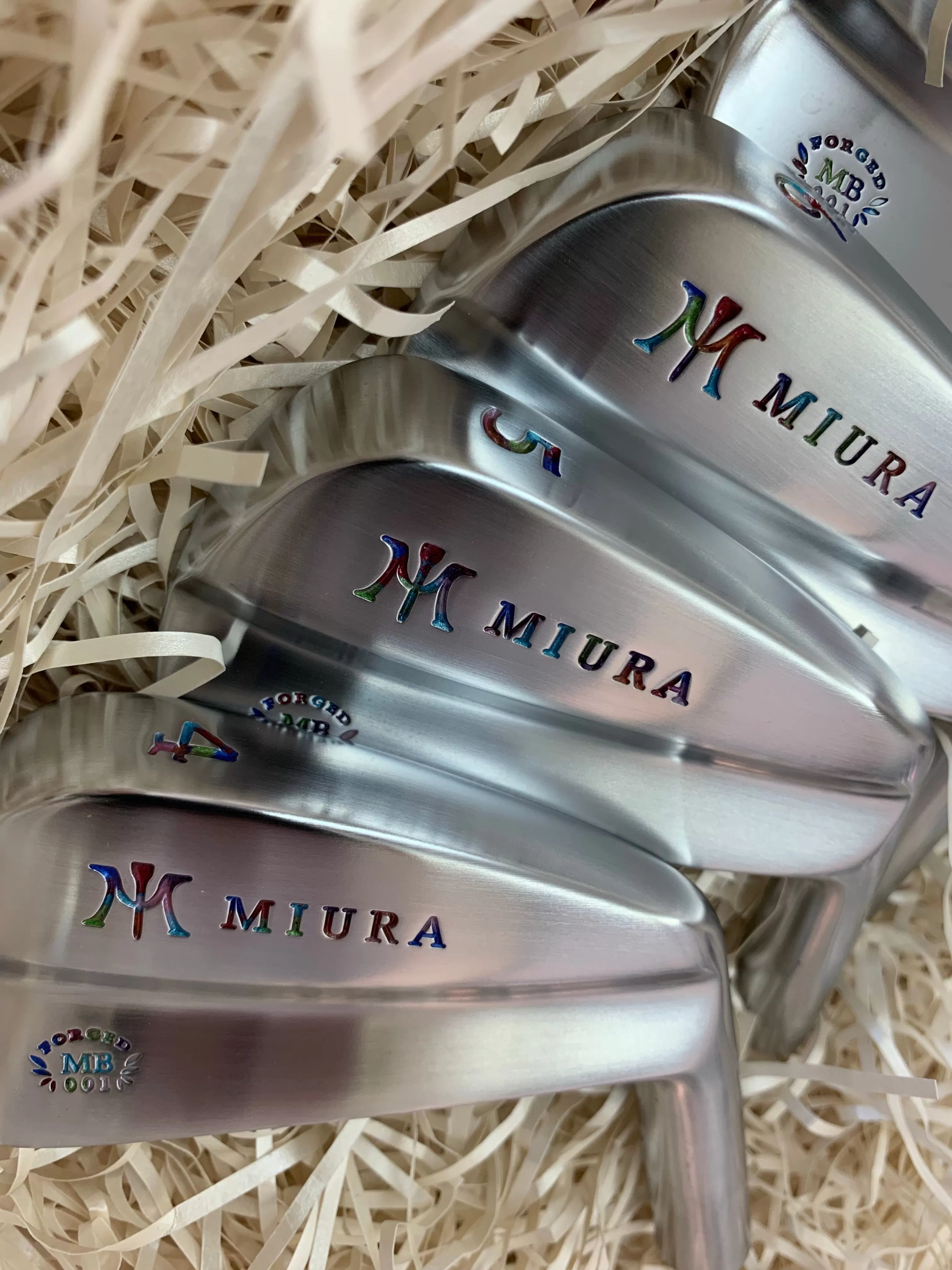 Miura Golf Irons MB-001 Chromatic Paint Fill