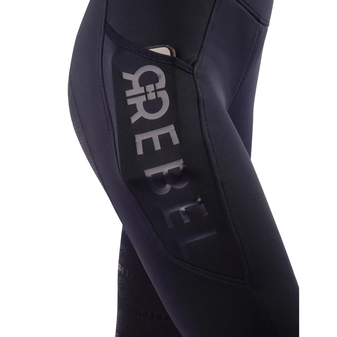 Montar Rebel Pull On Full Grip Riding Tights