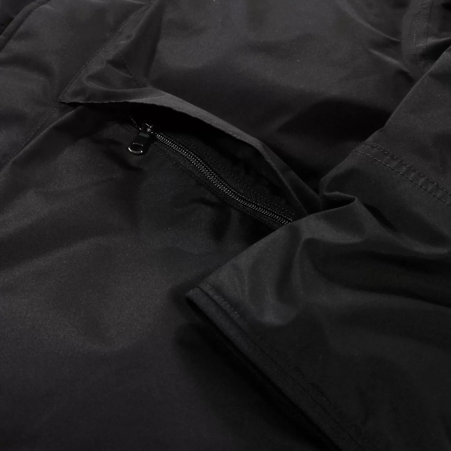 NANAMICA GORE-TEX SHORT DOWN JACKET BLACK