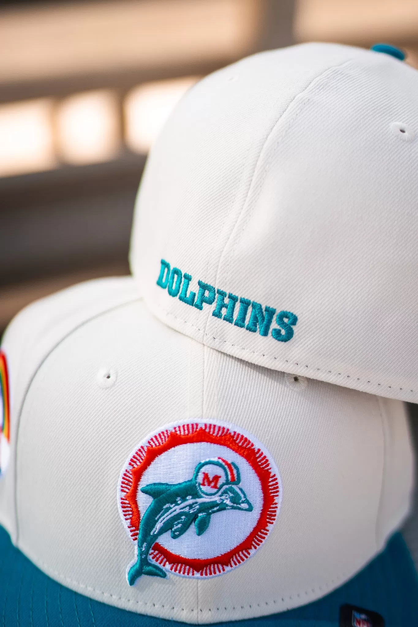 New Era Miami Dolphins 1985 Pro Bowl Green UV (Off White/Teal)