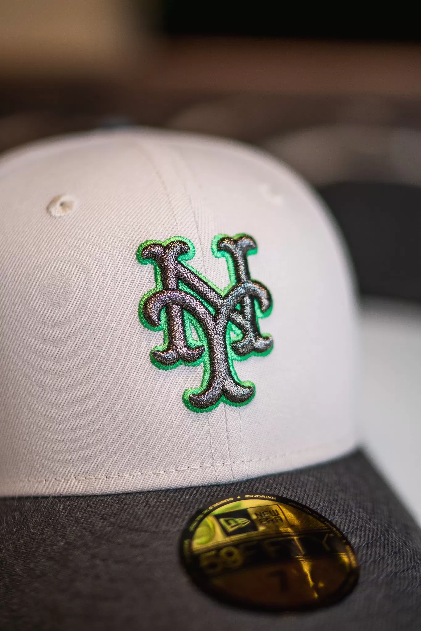 New Era New York Mets 1964 ASG Kelly Green UV (Stone/Wool Grey)