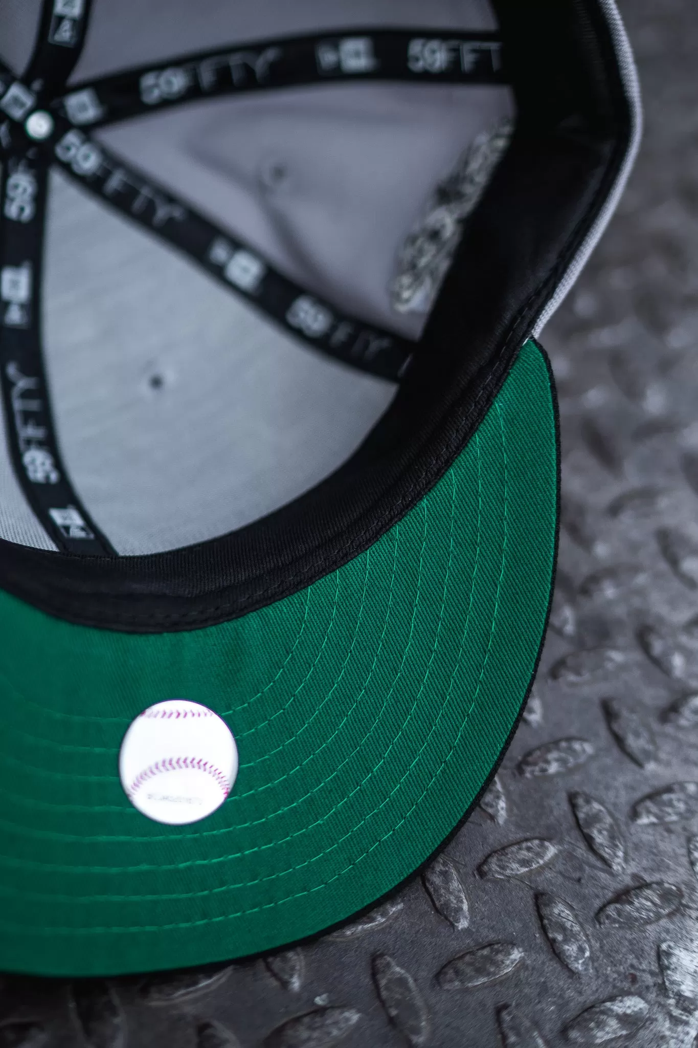 New Era Oakland Athletics 1989 WS Green UV (Grey/Black)