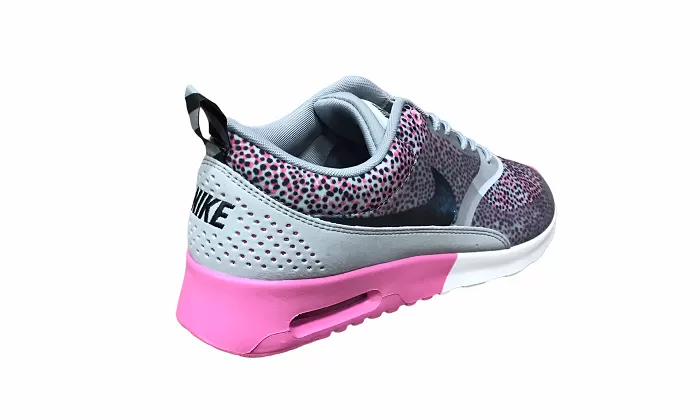 Nike women's sneaker Air Max Thea Print 599408 005 grey-black-fuchsia