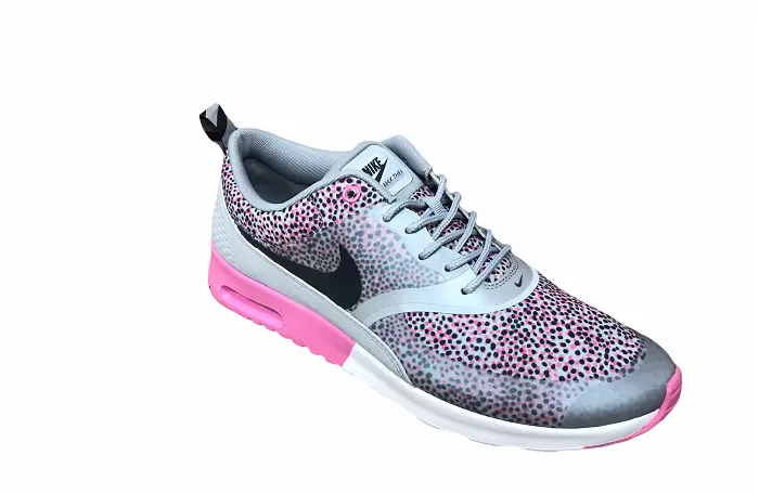 Nike women's sneaker Air Max Thea Print 599408 005 grey-black-fuchsia