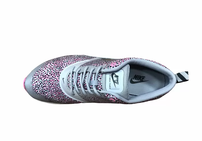 Nike women's sneaker Air Max Thea Print 599408 005 grey-black-fuchsia