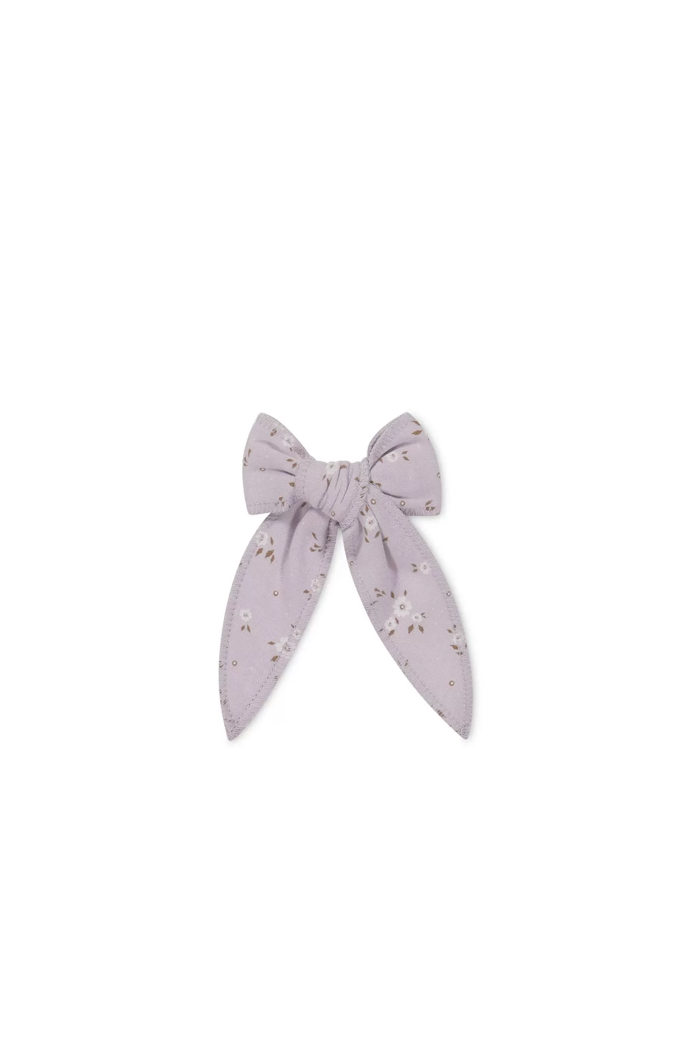 Organic Cotton Bow - Lulu Bloom Iris