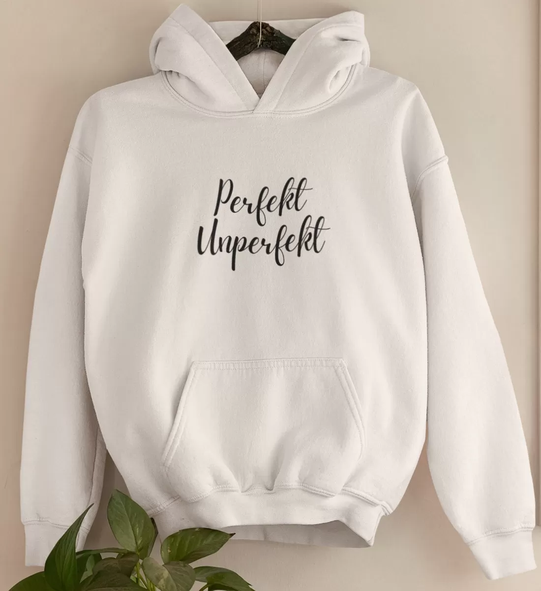 Perfekt Unperfekt Bio Hoodie Unisex