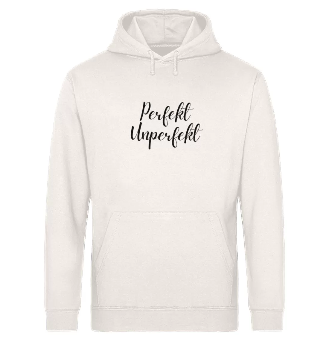 Perfekt Unperfekt Bio Hoodie Unisex