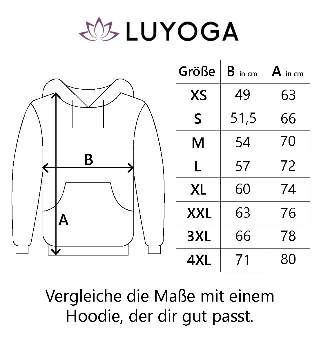 Perfekt Unperfekt Bio Hoodie Unisex