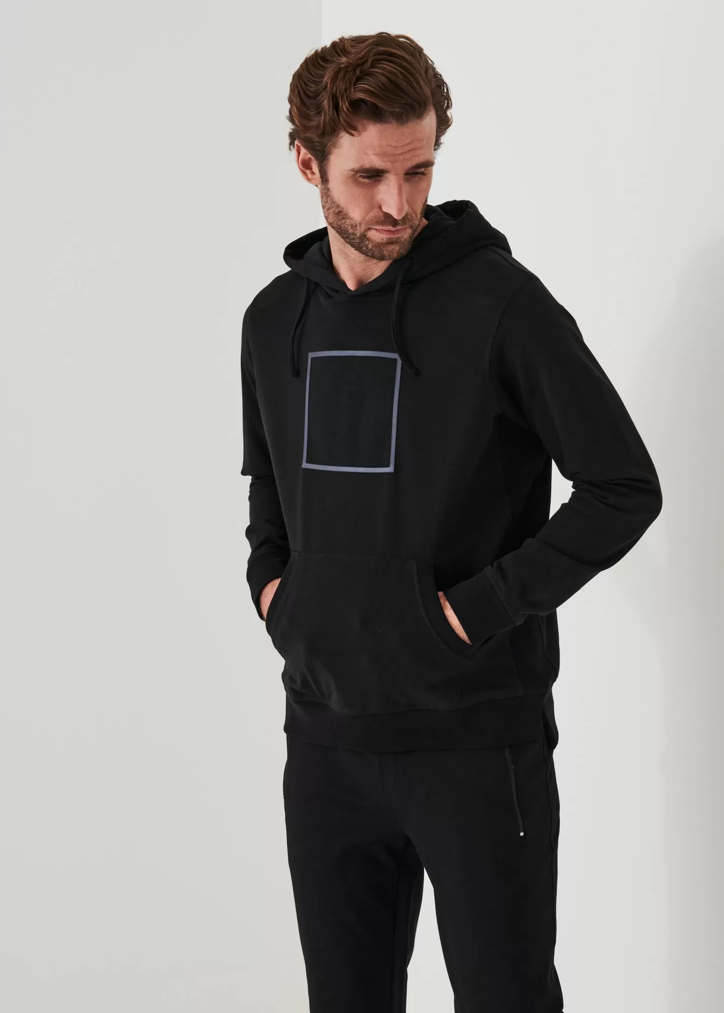 PIMA COTTON FRENCH TERRY GRAPHIC HOODIE