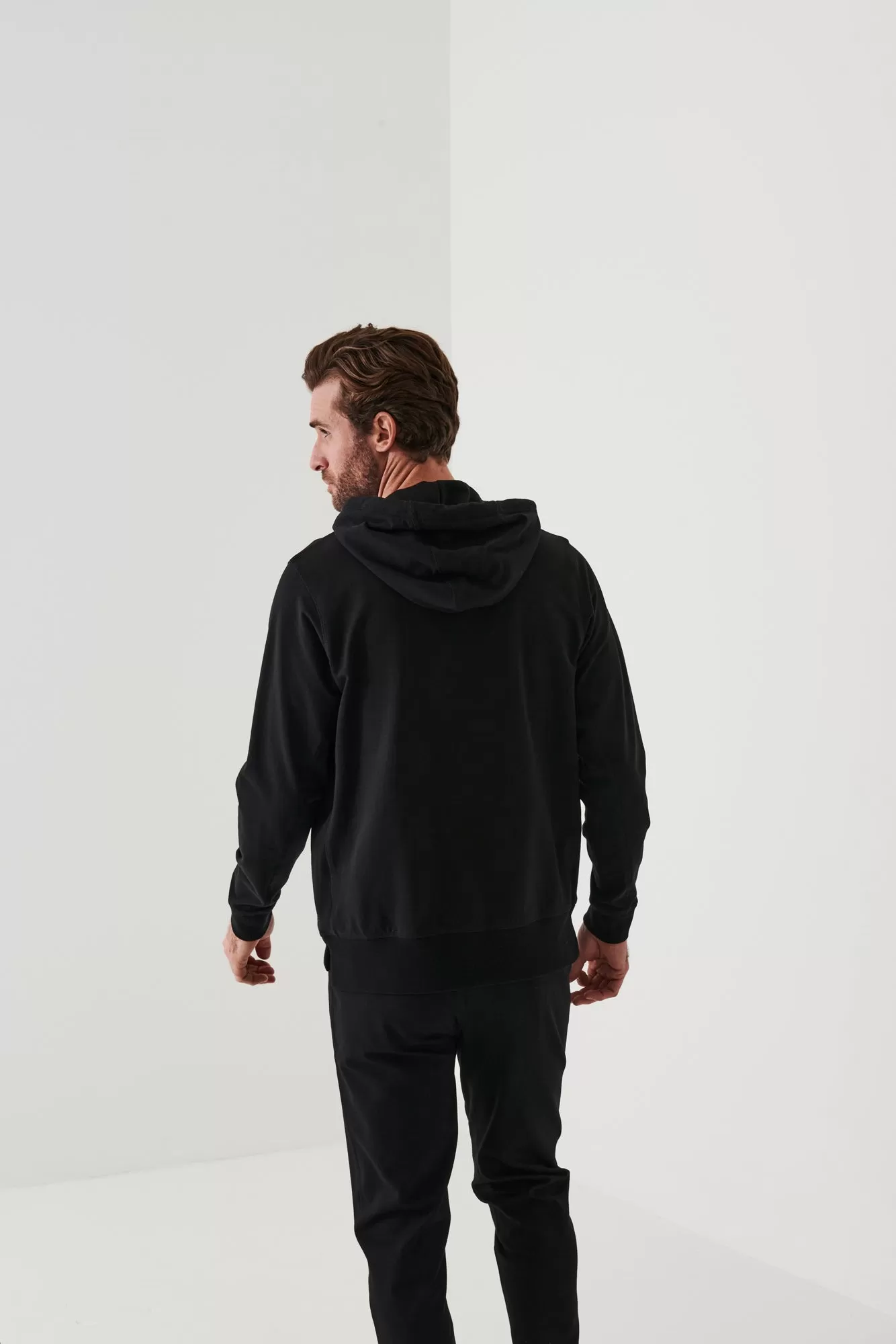 PIMA COTTON FRENCH TERRY GRAPHIC HOODIE