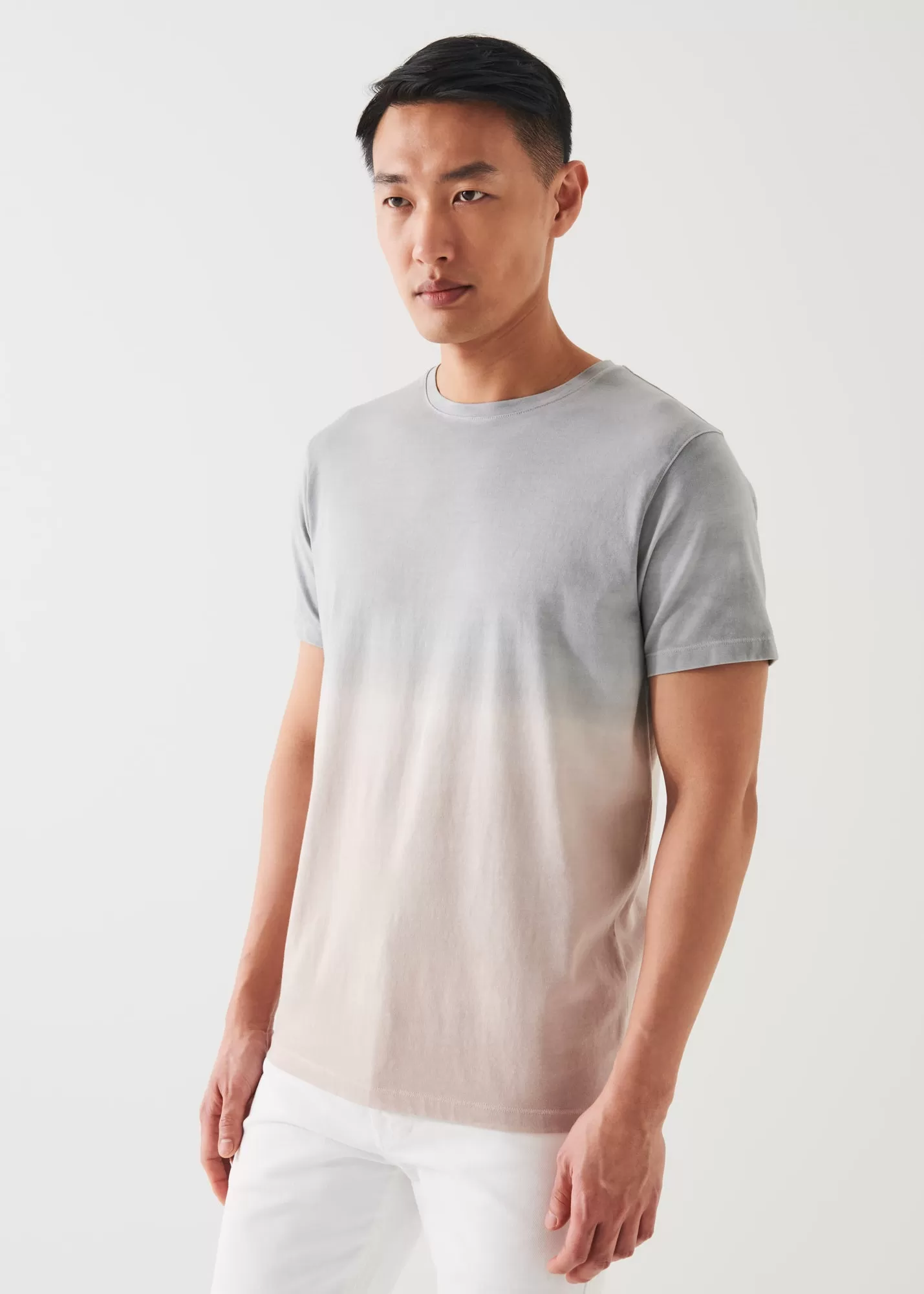 PIMA COTTON STRETCH DEGRADE T-SHIRT