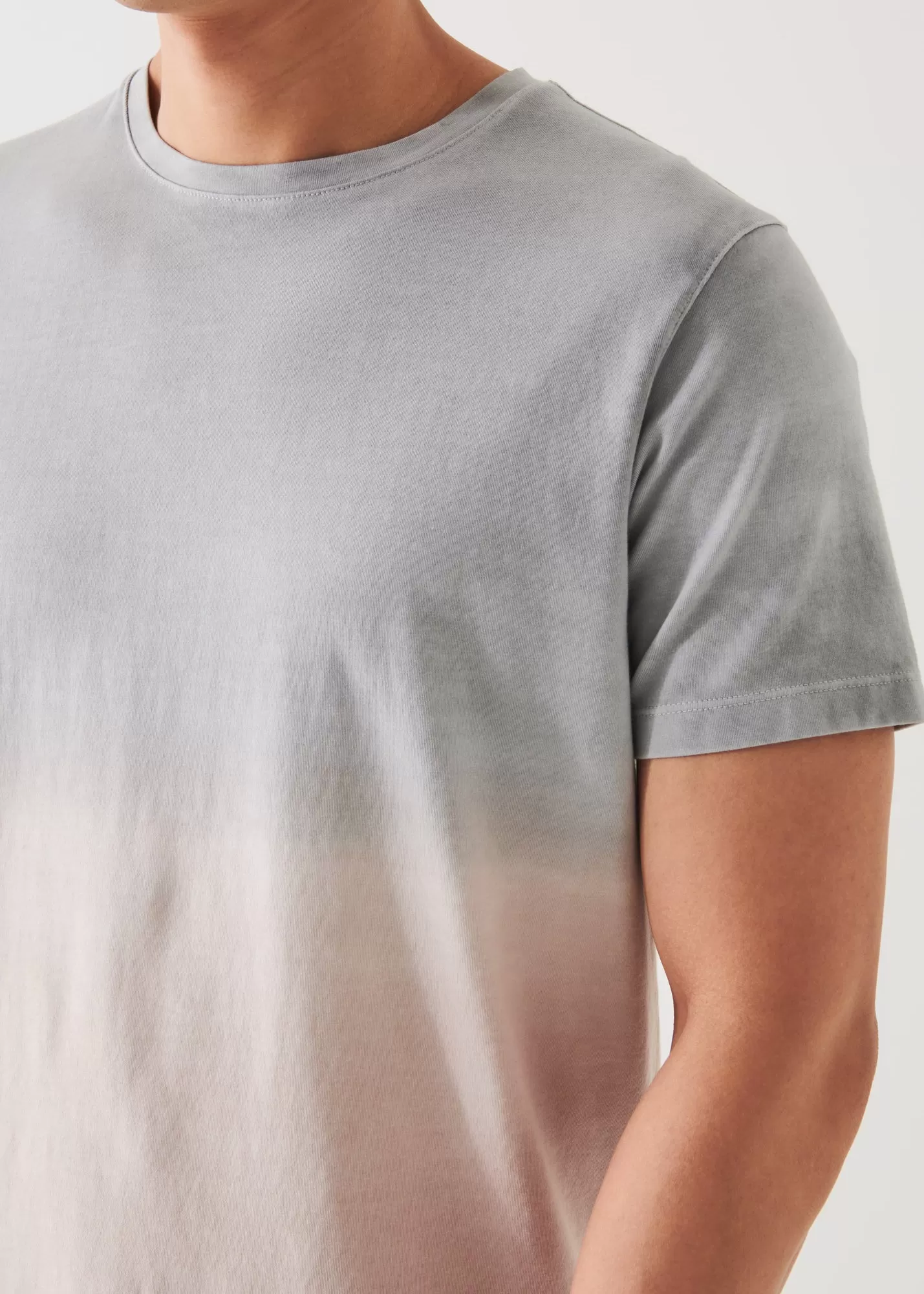 PIMA COTTON STRETCH DEGRADE T-SHIRT