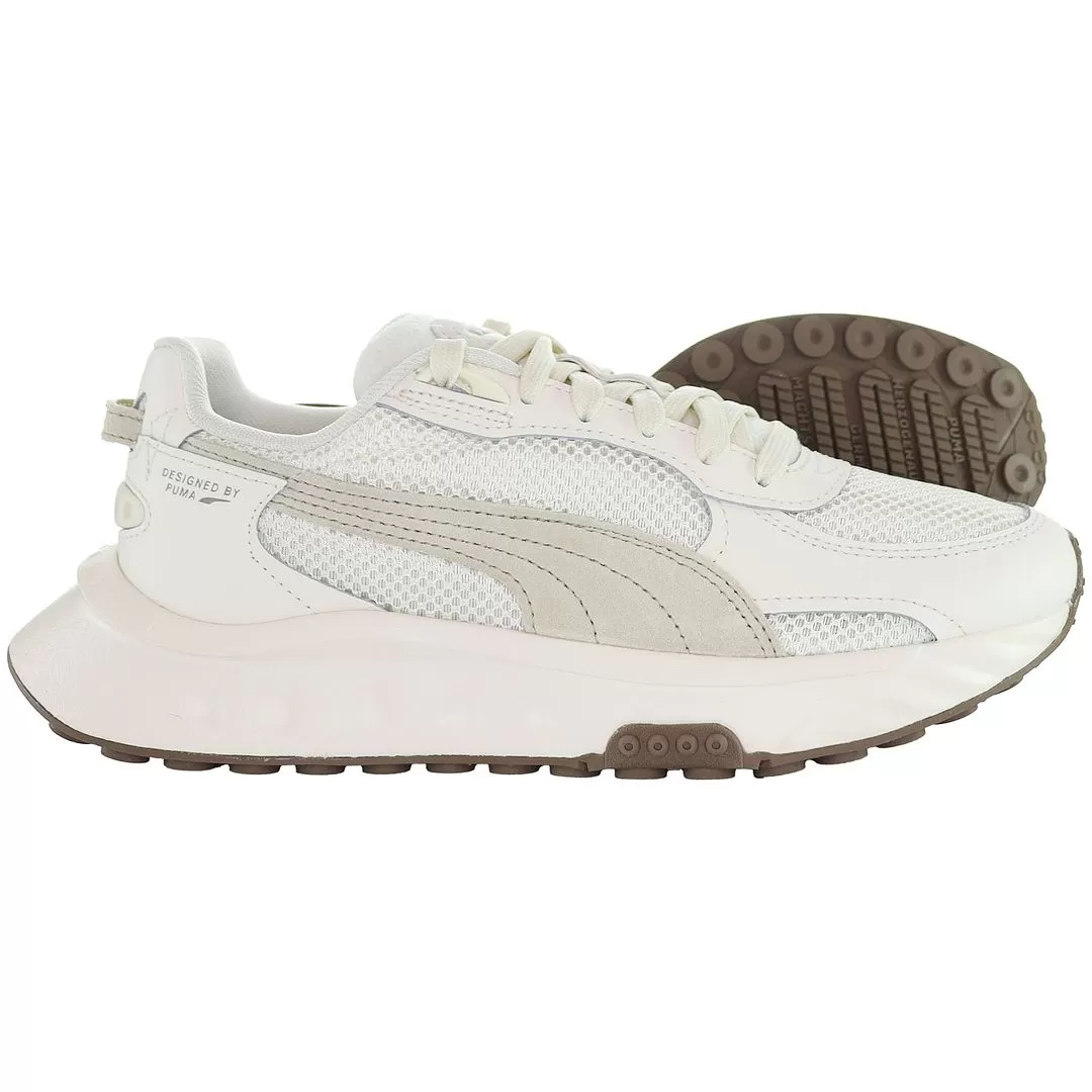 Puma Wild Rider Future Womens Off White Trainers