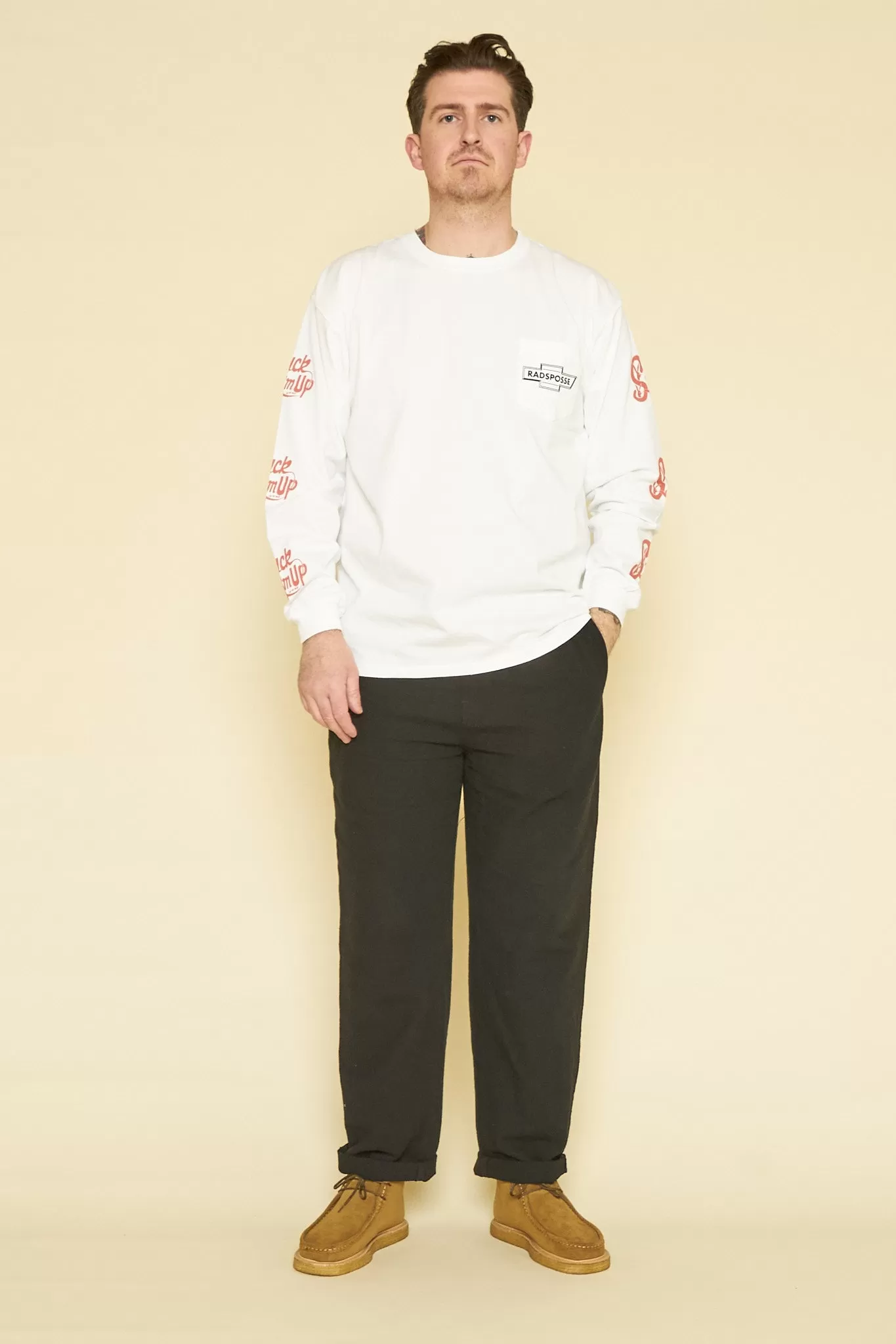 Radiall Posse L/S T-Shirt - White