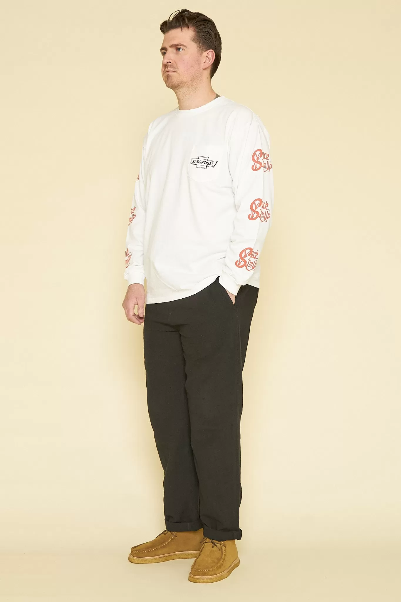 Radiall Posse L/S T-Shirt - White