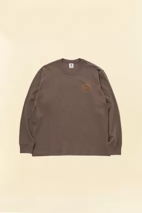 Rats Ash Long Sleeve T-shirt - Ash Brown