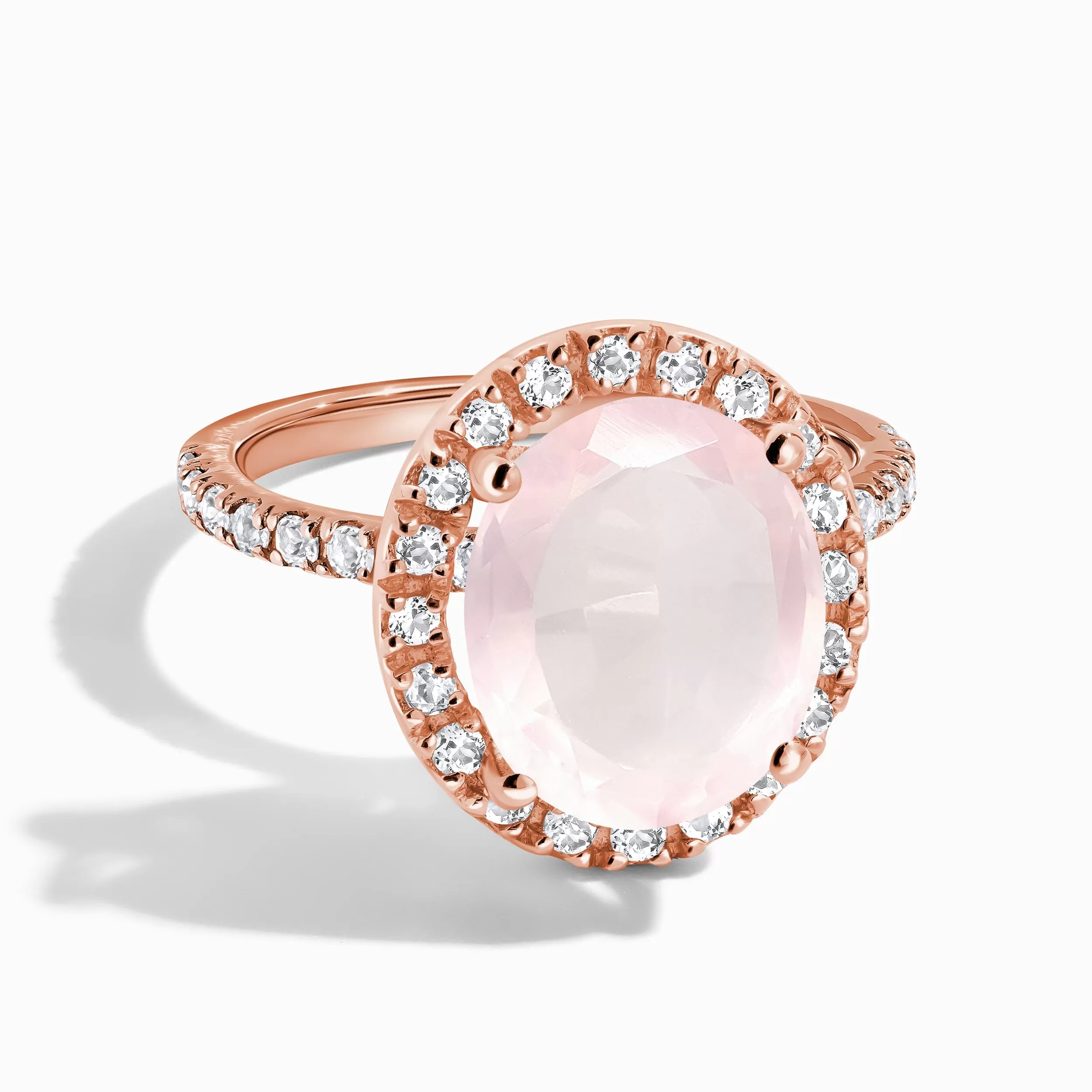 Rose Quartz Ring - Queen Lana