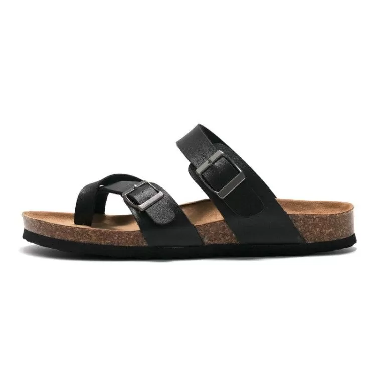 Ruizu Adjustable Cork Flip Flops for Couples - Series 1