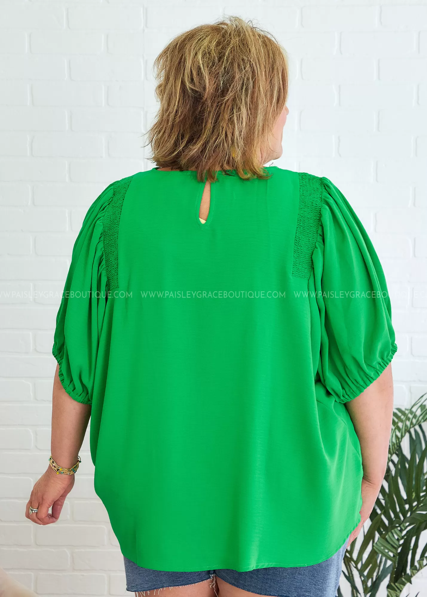 Shake It Away Top - Green