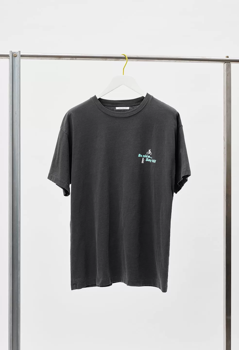 Share The Trail University Tee / Washed Black