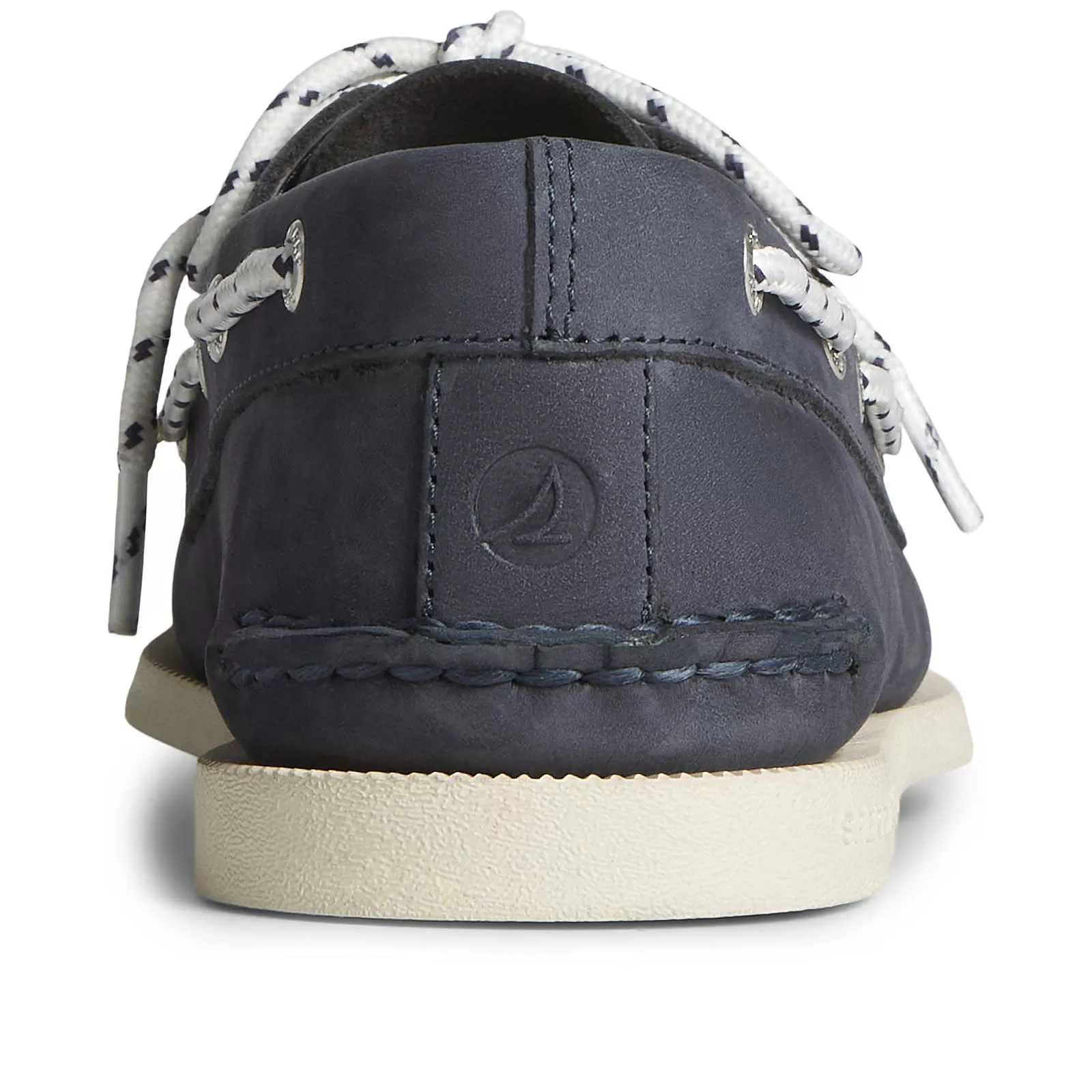 Sperry Topsider A/O 2-Eye Nautical Nubuck - Marine Navy