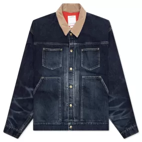 SS WAYSEE JKT DMGD - Indigo