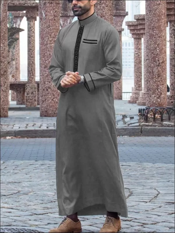 Stylish Middle Eastern Long-sleeved Ethnic Arab Clothing for Every Occasion