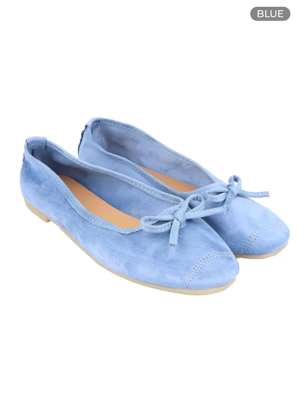 Suede Ribbon Flats OA405