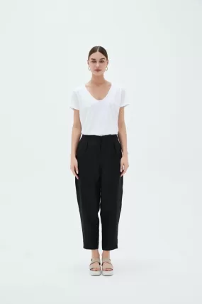 Tirelli - Classic Linen Pant - Navy