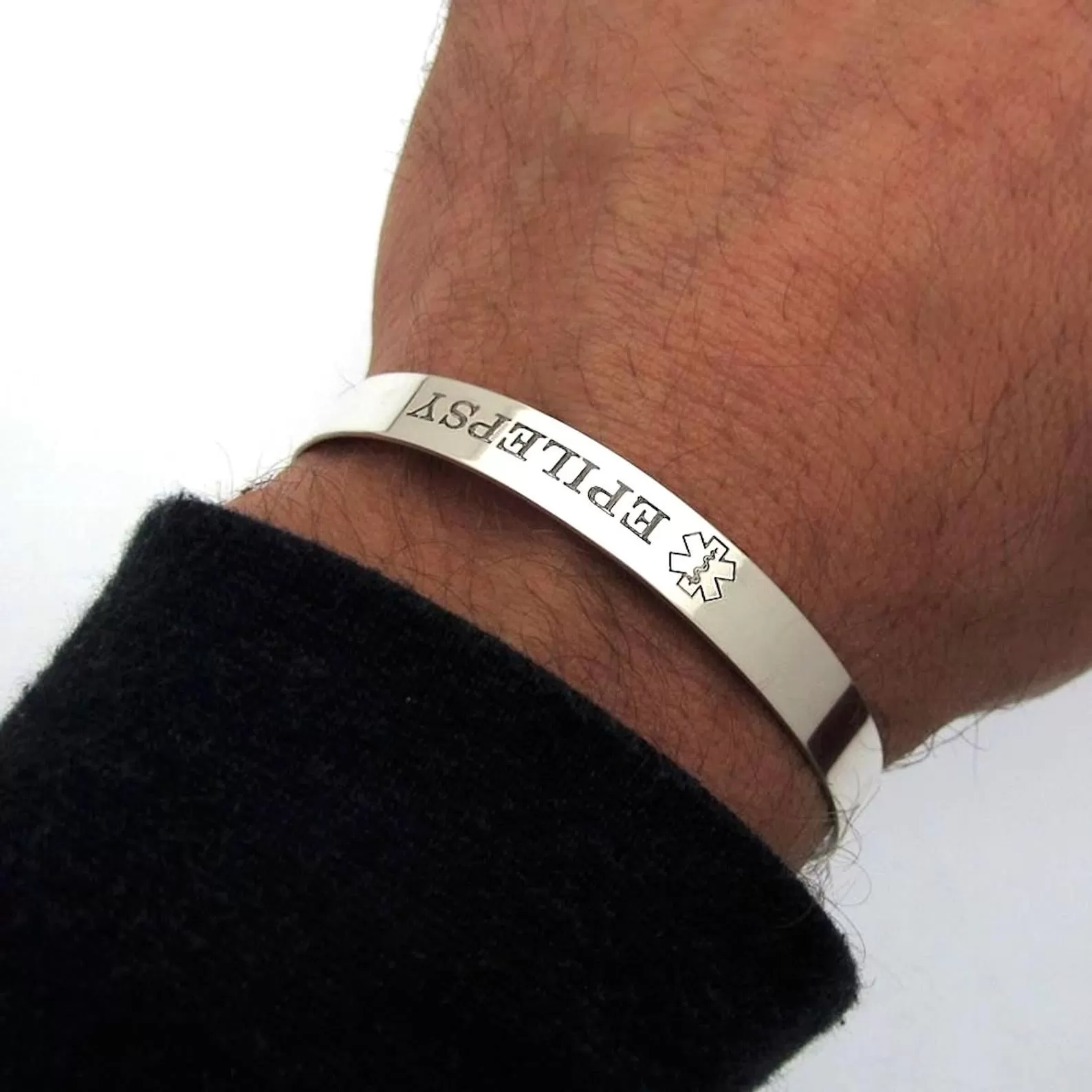 Type 1 Diabetic Bracelet - Custom Med Alert Jewelry