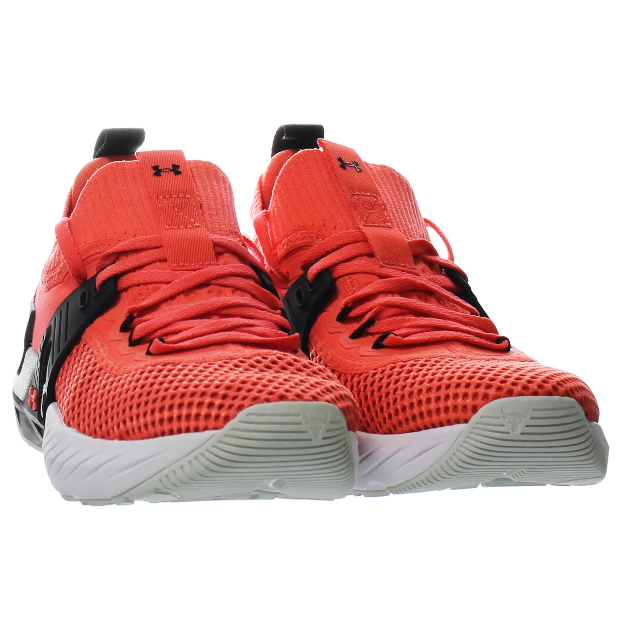 Under Armour Project Rock 4 Red Womens Trainers