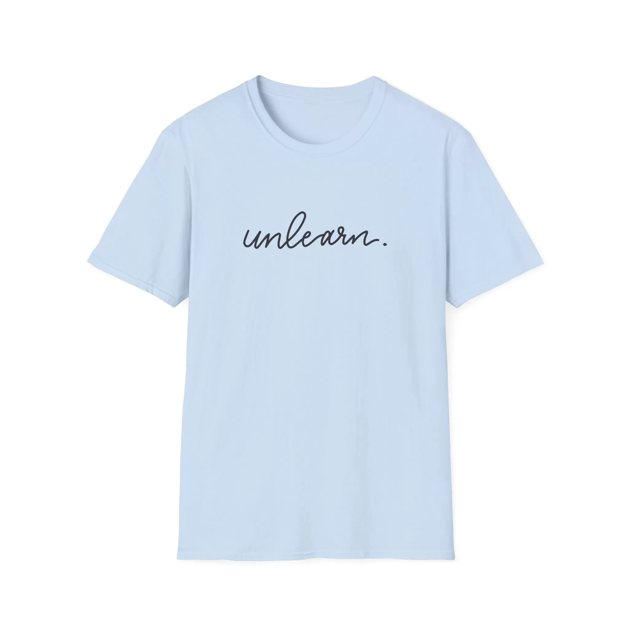 unlearn. logo script - Relaxed Fit T-shirt