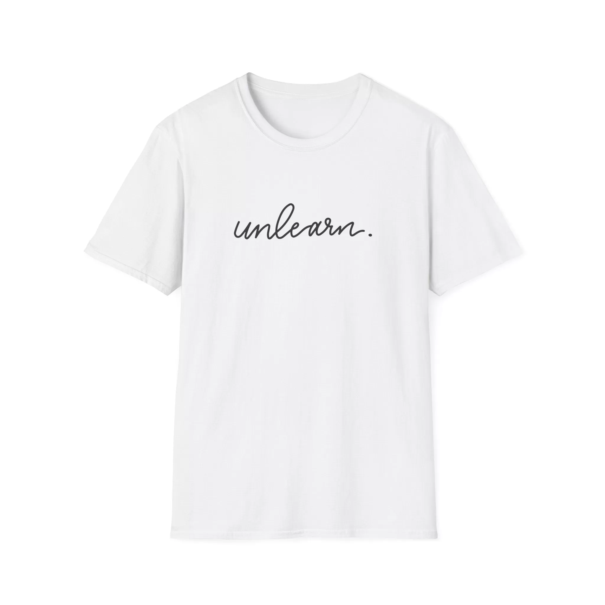 unlearn. logo script - Relaxed Fit T-shirt