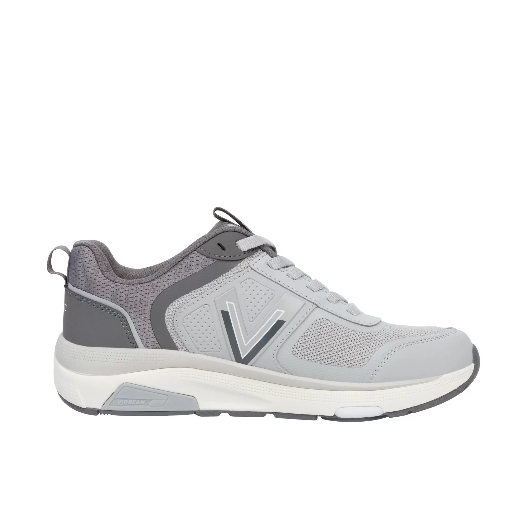 Vionic Womens Walk Strider Sneaker Charcoal Grey