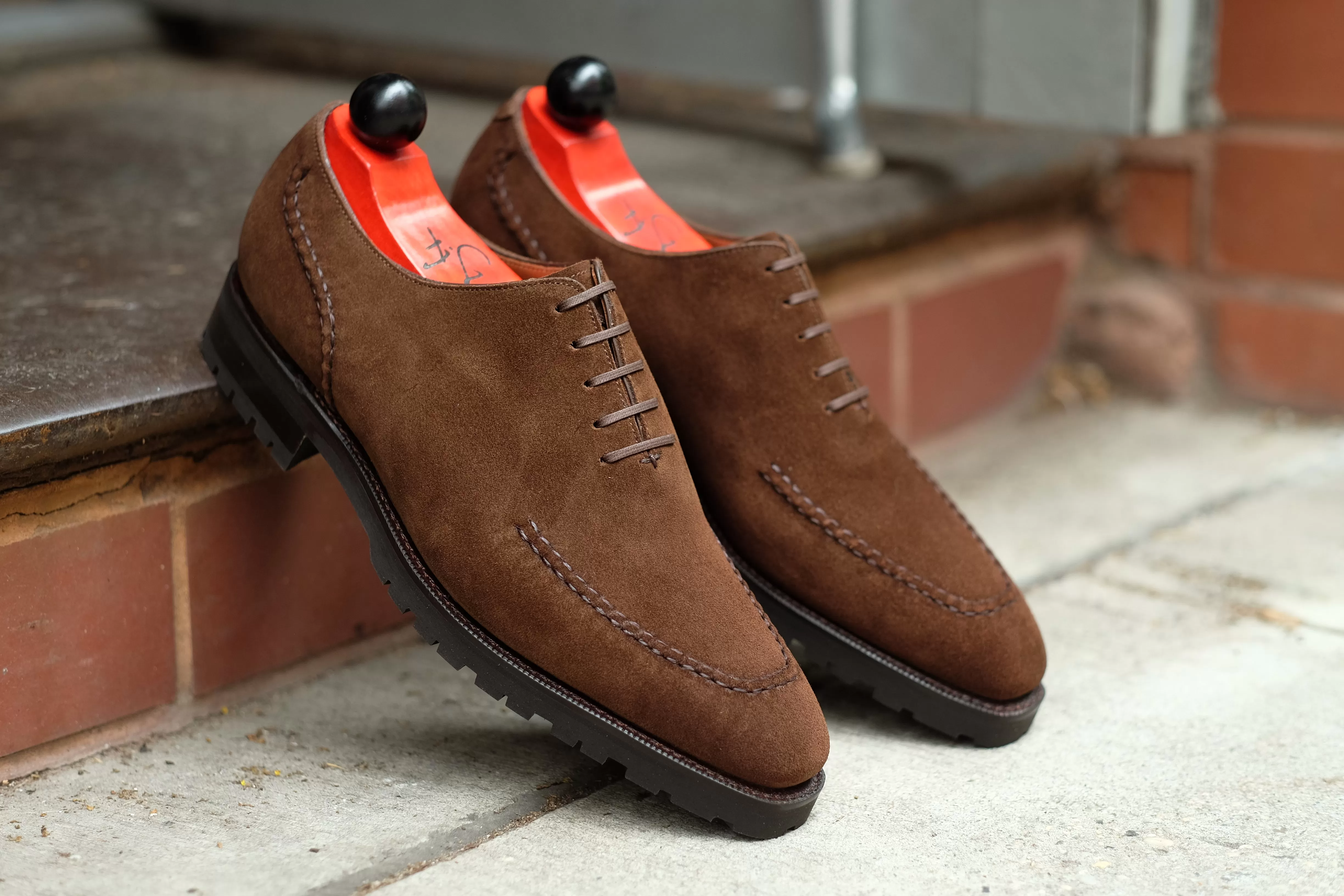 Whittier - Dark Brown Suede