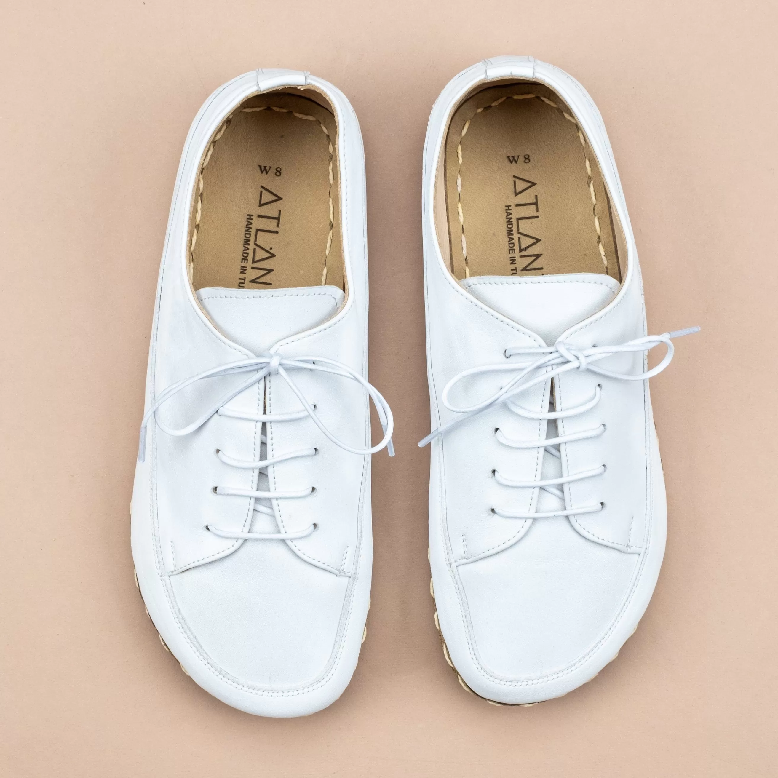 Women's White Barefoot Sneakers