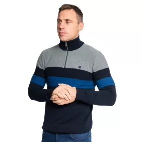 XV Kings Tommy Bowe Half Zip | Starfire Steel Mix