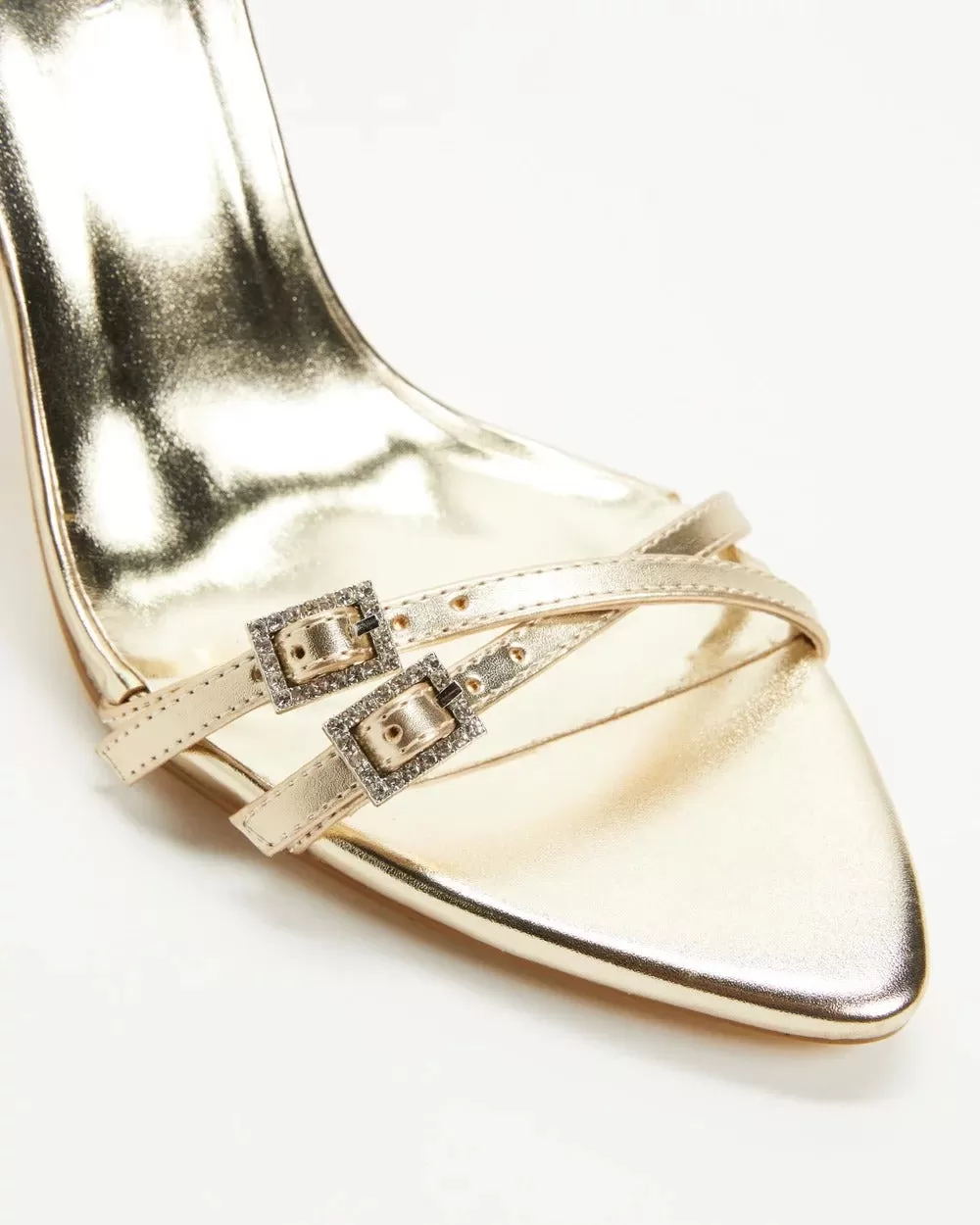 Yanni Heels - Gold Metallic